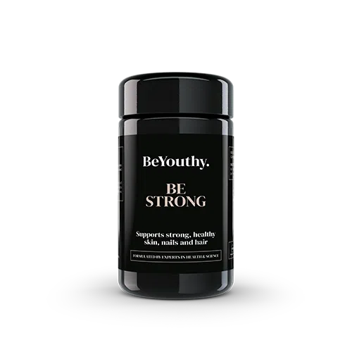 Be strong; kracht voor huid en haar - Premium, natuurlijke supplementen van BeYouthy -  Shop nu op BeYouthy