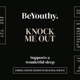 Knock me out: voor een goede nachtrust - Premium, natuurlijke supplementen van BeYouthy -  Shop nu op BeYouthy