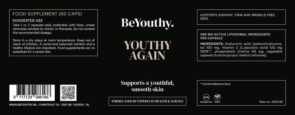Anti-aging pack; huidverjonging van binnenuit - Premium, natuurlijke supplementen van BeYouthy -  Shop nu op BeYouthy